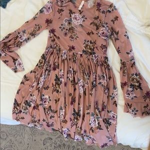 Pink comfy dress